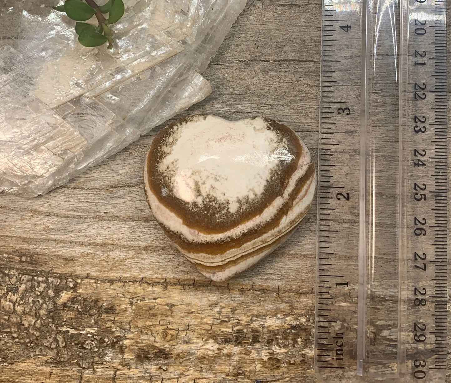 Argonite Puffy Heart HRT-0459 Shop Wholesale Crystals