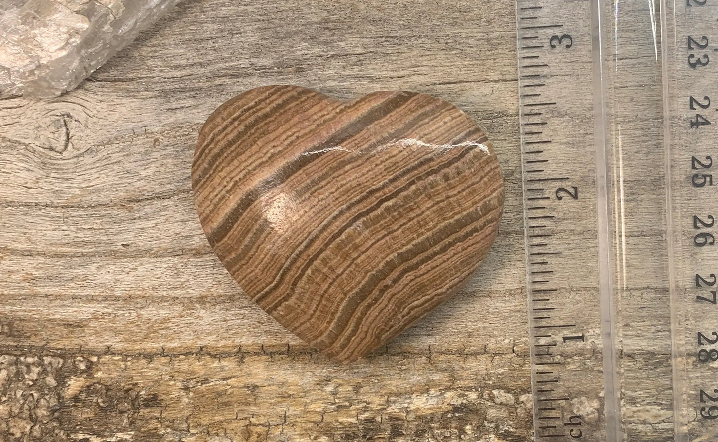 Argonite Puffy Heart HRT-0466 Shop Wholesale Crystals