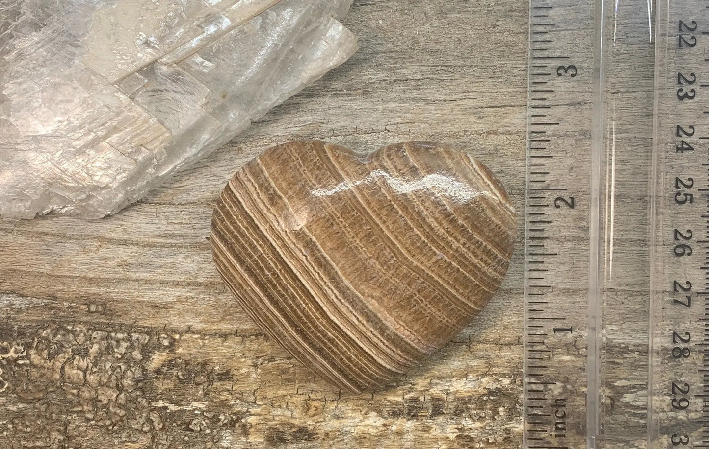 Argonite Puffy Heart HRT-0457 Shop Wholesale Crystals