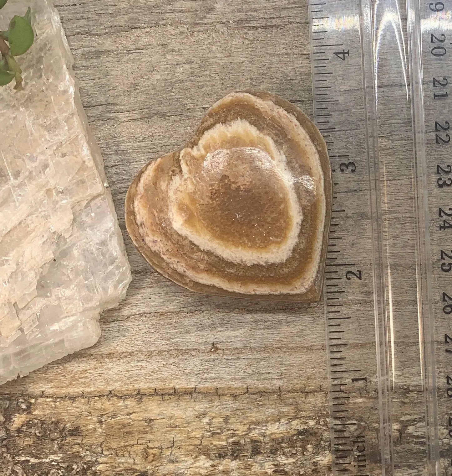 Argonite Puffy Heart HRT-0440 Shop Wholesale Crystals
