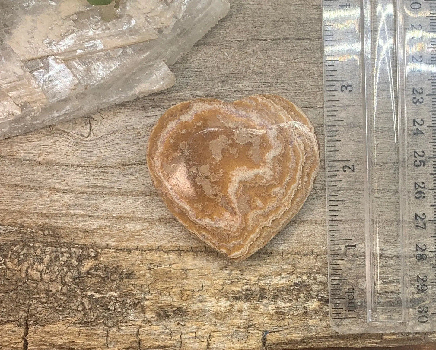 Argonite Puffy Heart HRT-0449 Shop Wholesale Crystals