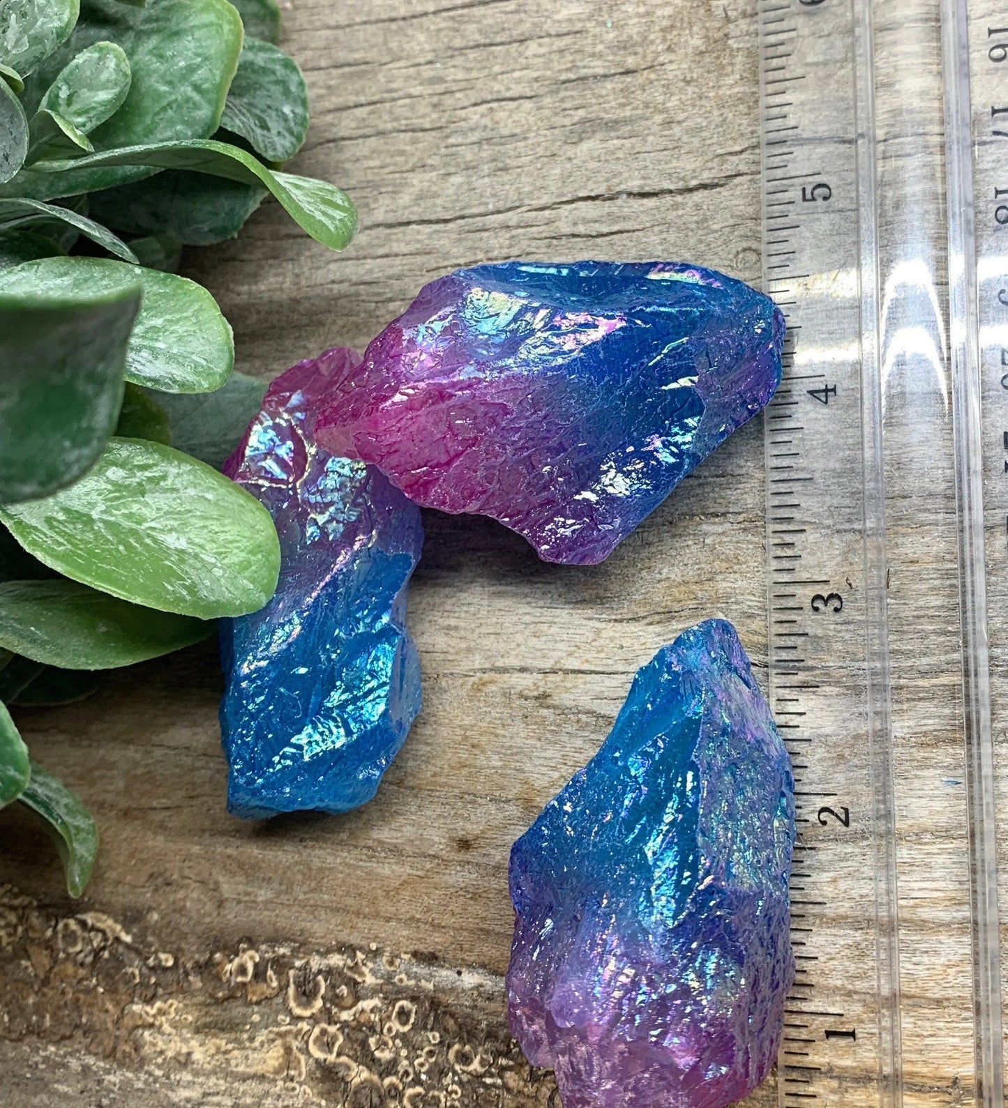 Unicorn Poop Crystal, Aura Quartz Violet & Blue (Approx. 2" - 3") 0495 - Shop Wholesale Crystals