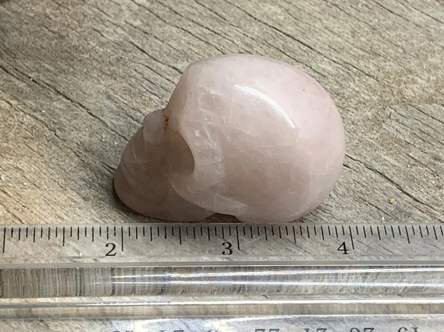Rose Quartz Carved Skull FIG-0233 Shop Wholesale Crystals