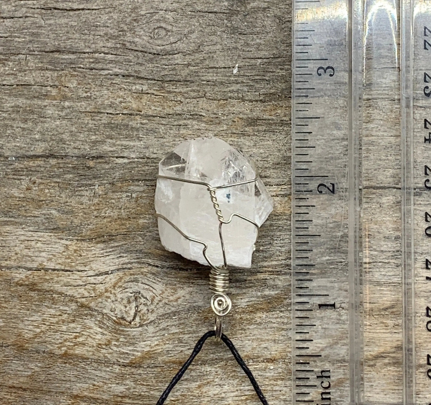 Danburite Wire Wrapped Necklace HOT-0530 Shop Wholesale Crystals