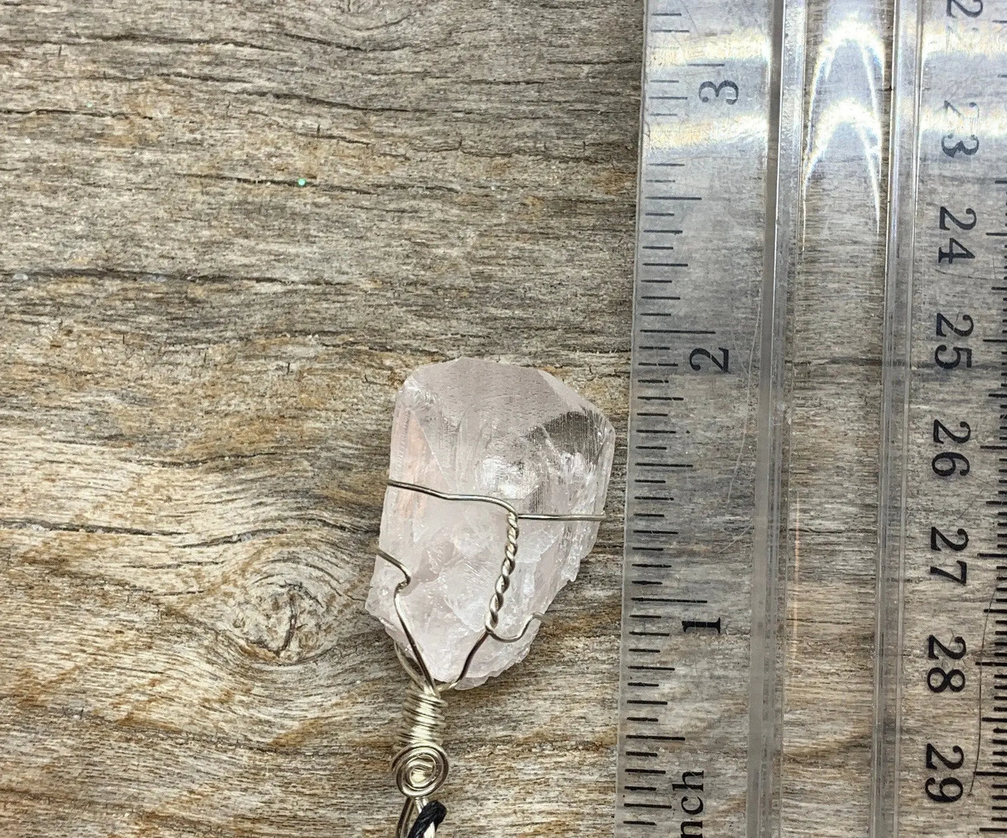 Danburite Wire Wrapped Necklace HOT-0517 Shop Wholesale Crystals