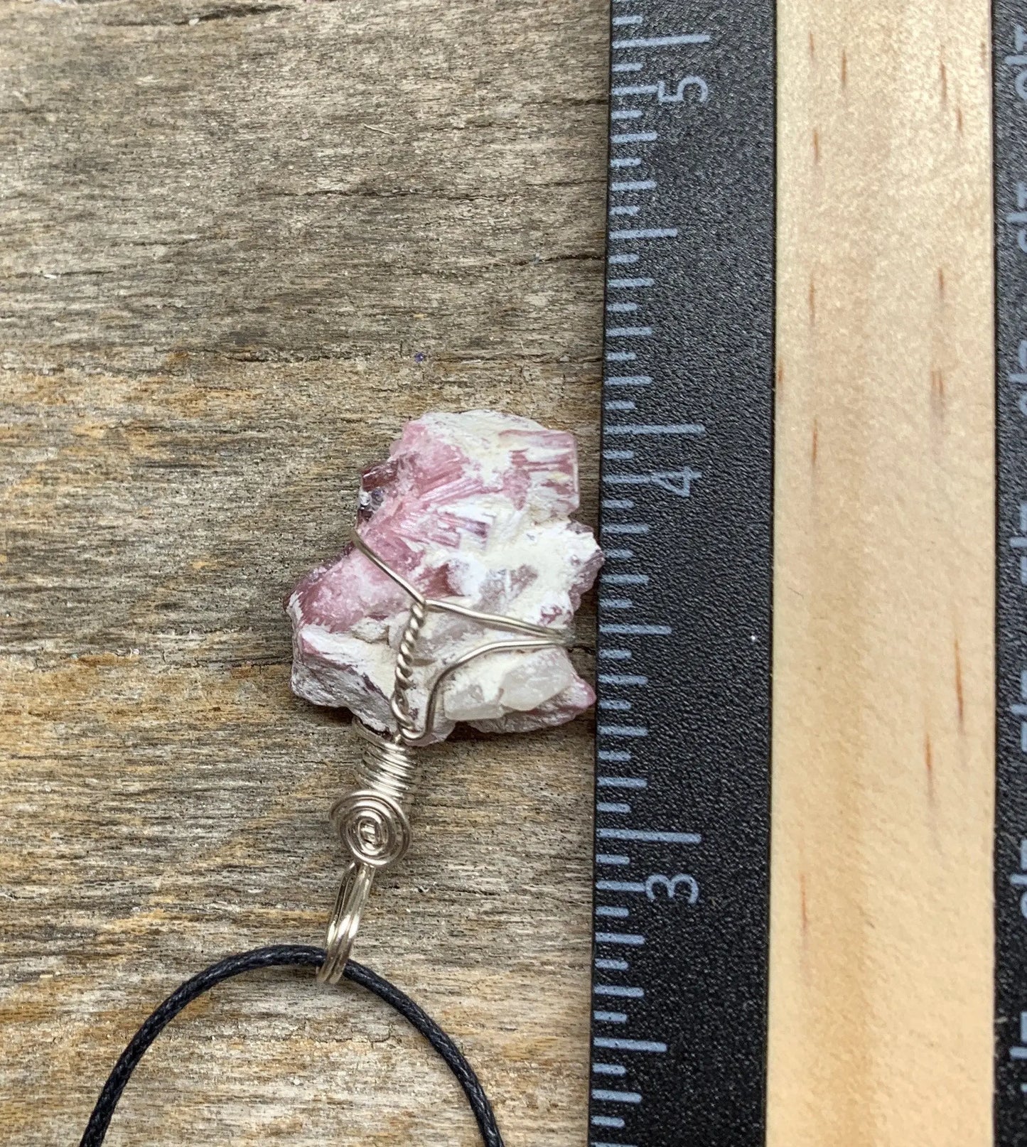 Pink Tourmaline Wire Wrapped Necklace NCK-1570 Shop Wholesale Crystals