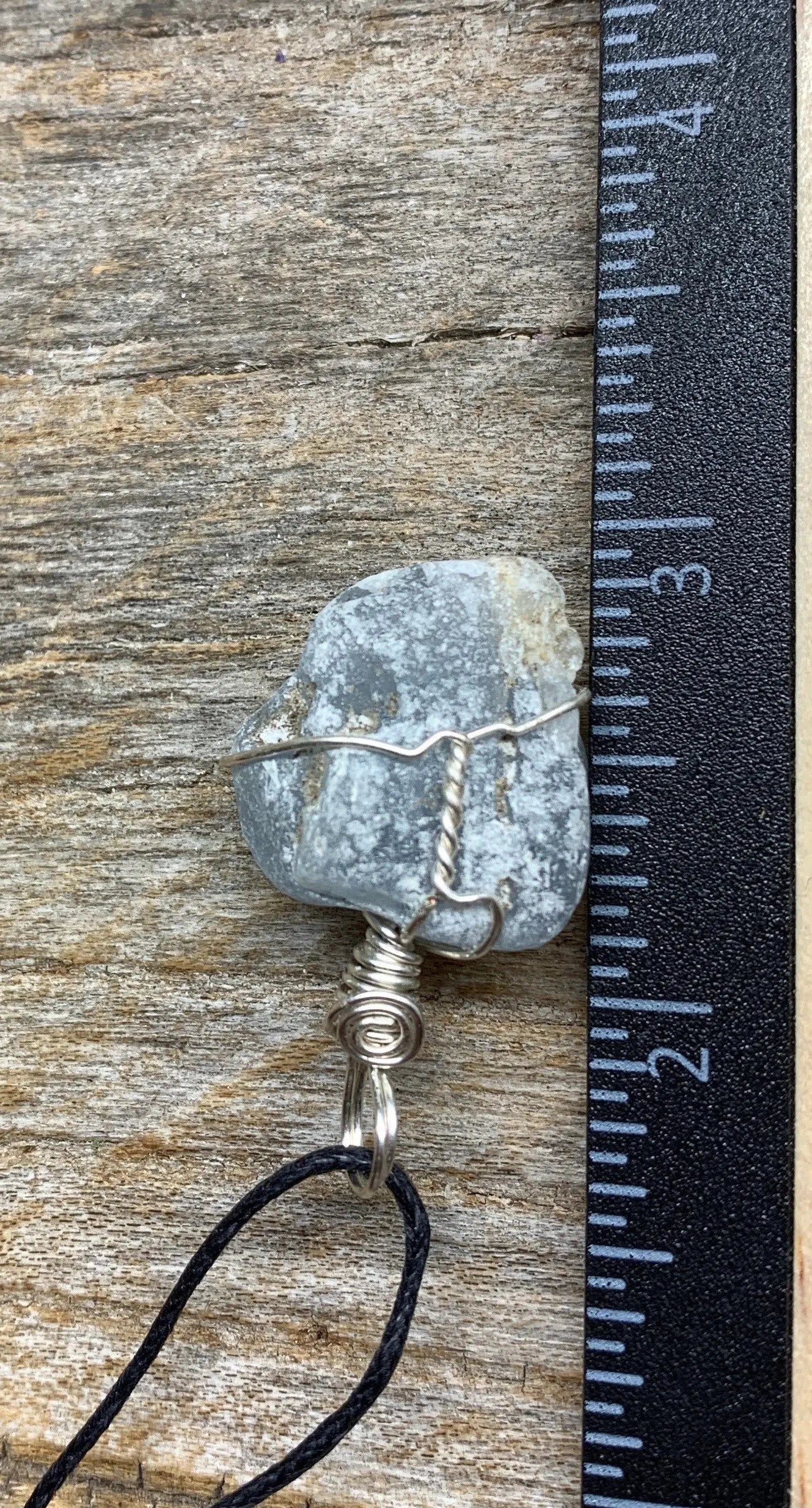 Celestite Wire Wrapped Necklace NCK-1567 Shop Wholesale Crystals