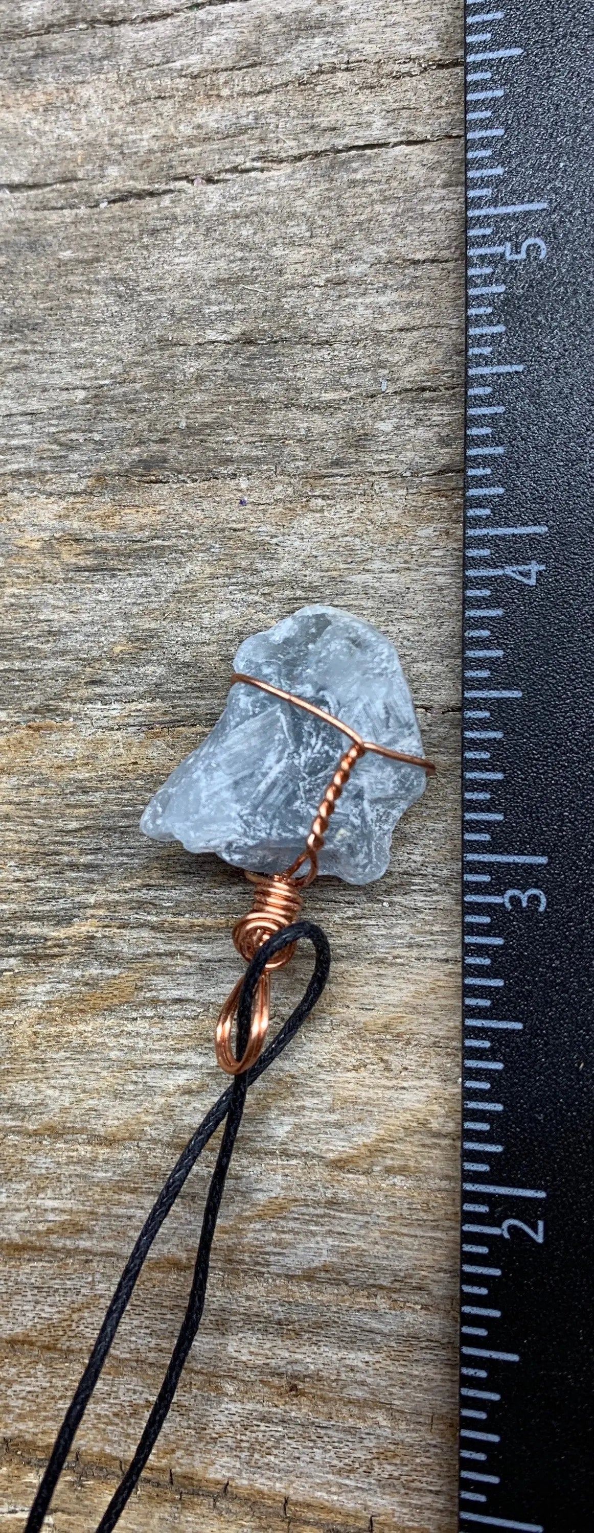 Celestite Wire Wrapped Necklace NCK-1563 Shop Wholesale Crystals