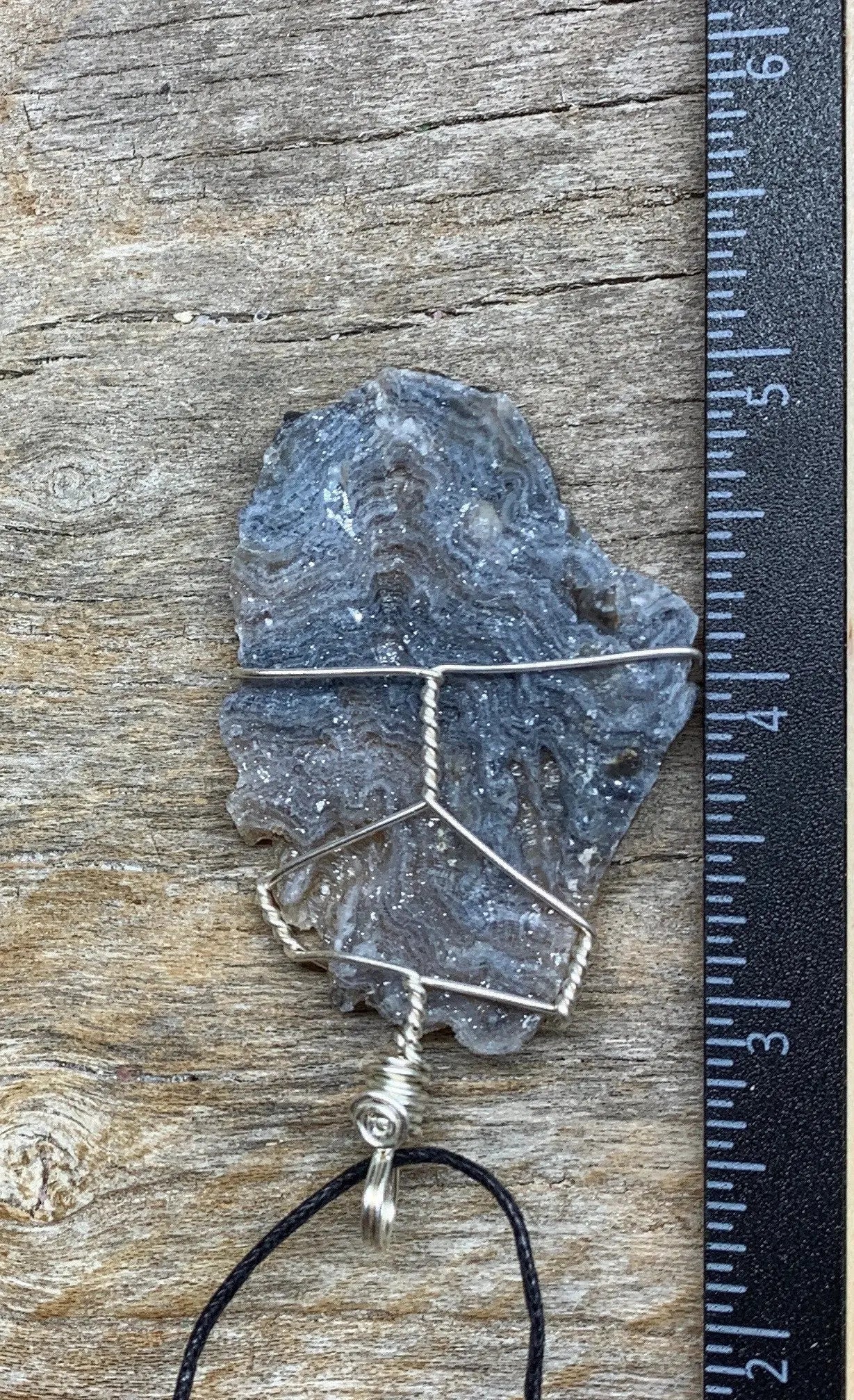 Agate Wire Wrapped Necklace NCK-1515 Shop Wholesale Crystals