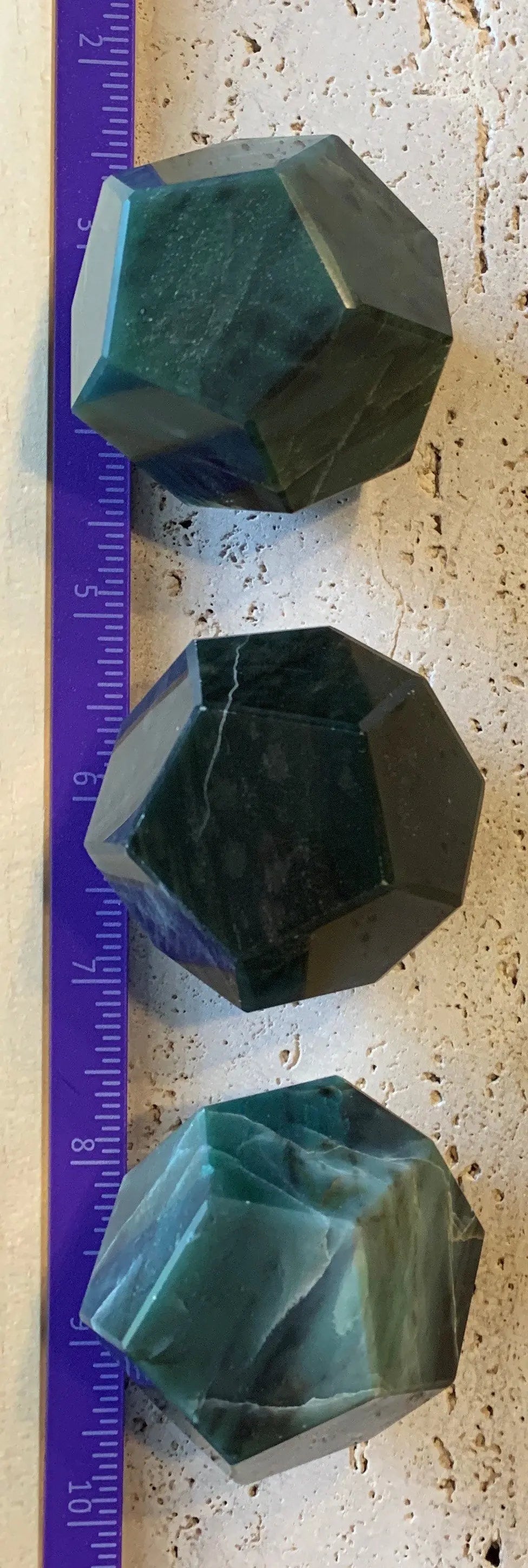 Green Aventurine Dodecahedron 1511 (Approx. 45-55mm) Shop Wholesale Crystals
