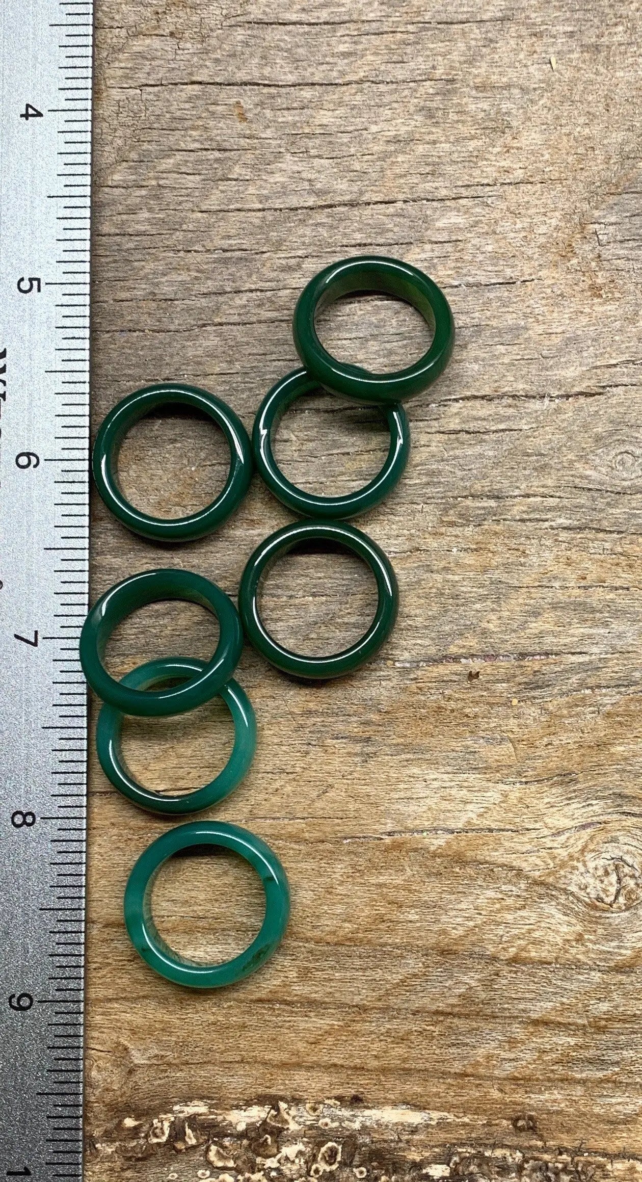 Green Agate Ring Size 6 RNG-0017 - Shop Wholesale Crystals
