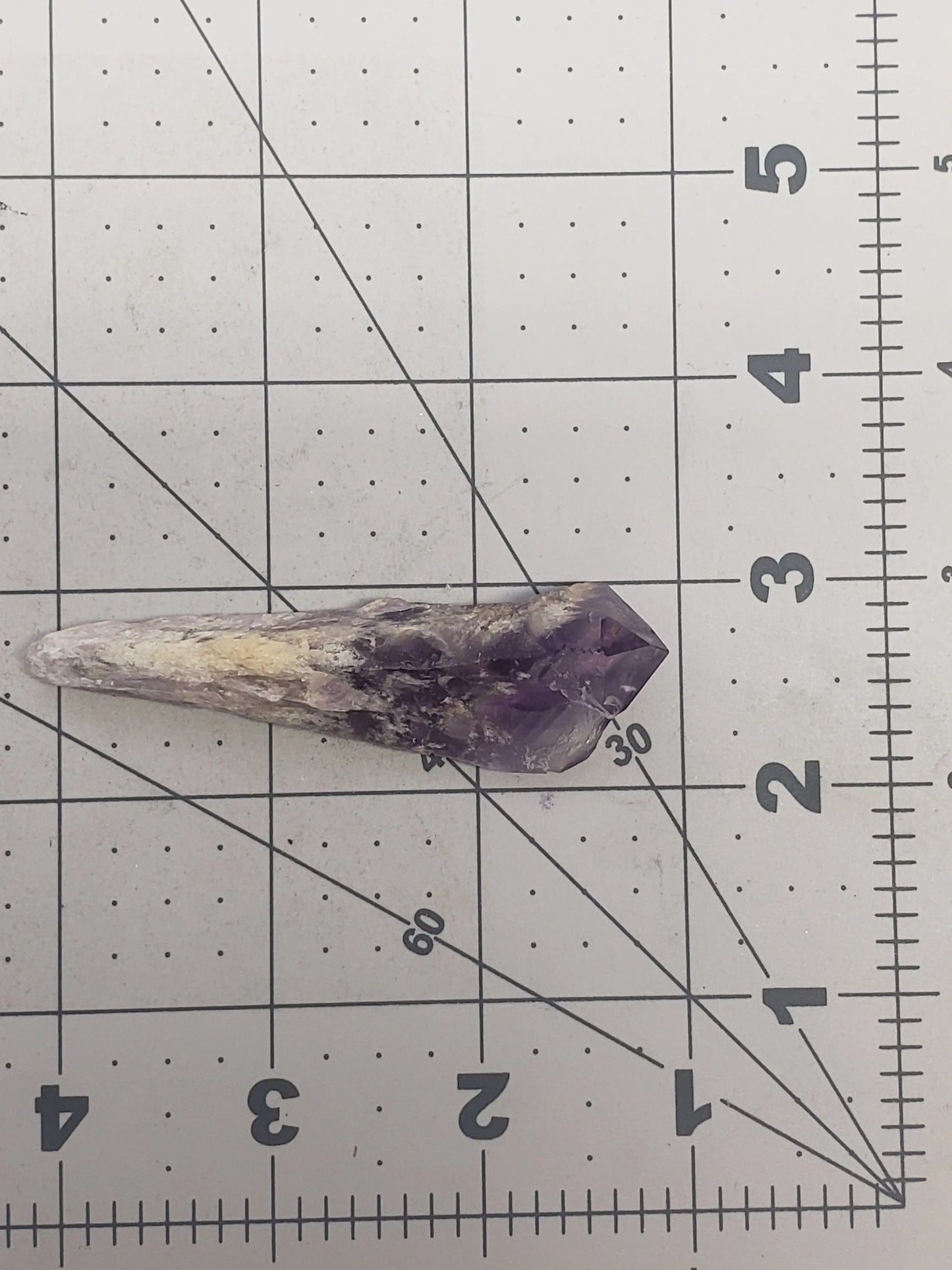 Dragon's Teeth Amethyst, One Crystal (Approx. 2 - 2 1/2") Purple Amethyst, Supply for Crystal Grid or Wire Wrapping 0294 - Shop Wholesale Crystals