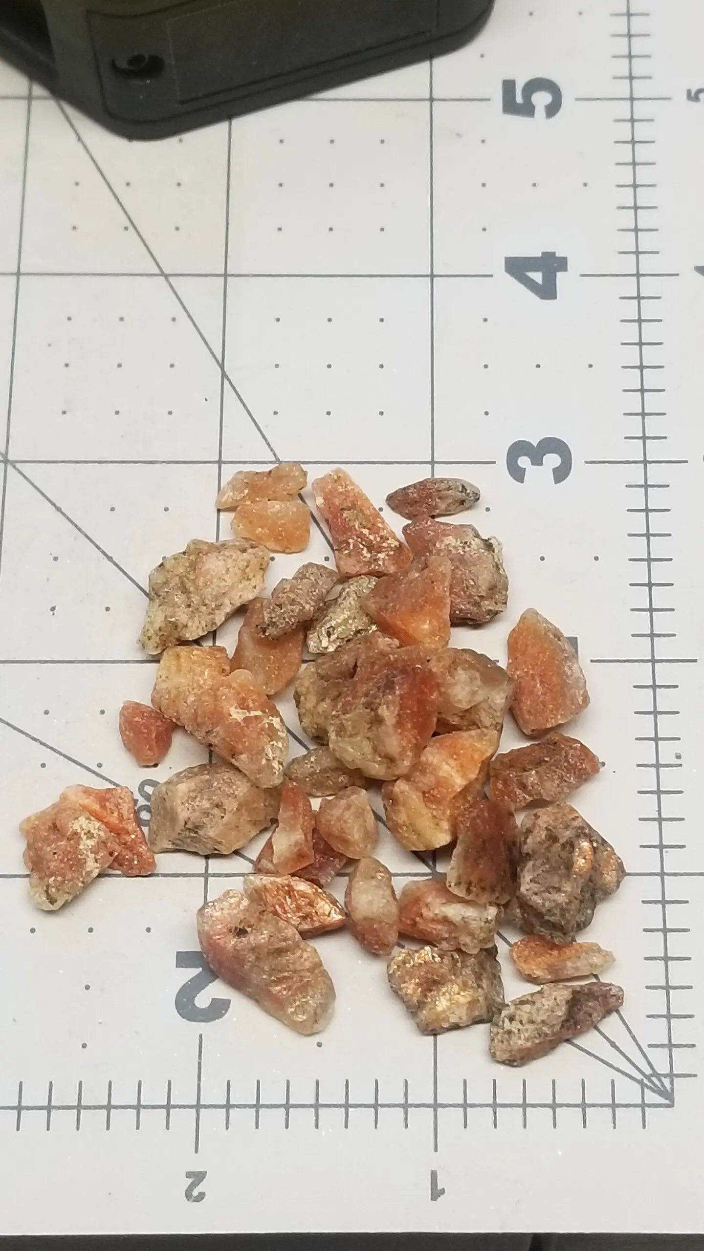 Sunstone Pebble, Raw Crystal, Happiness Stone, Beautiful Flash, Sacral Chakra 0419 - Shop Wholesale Crystals