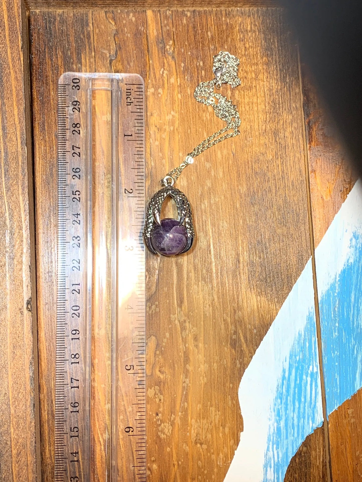 Amethyst Eagle Claw Necklace NCK-0277 Shop Wholesale Crystals