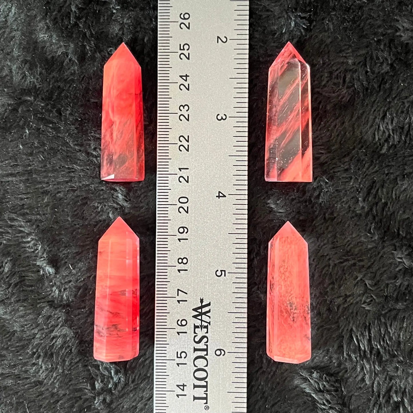 Cherry Quartz Obelisk (Approx. 1 3/4”-2") 0882 Shop Wholesale Crystals