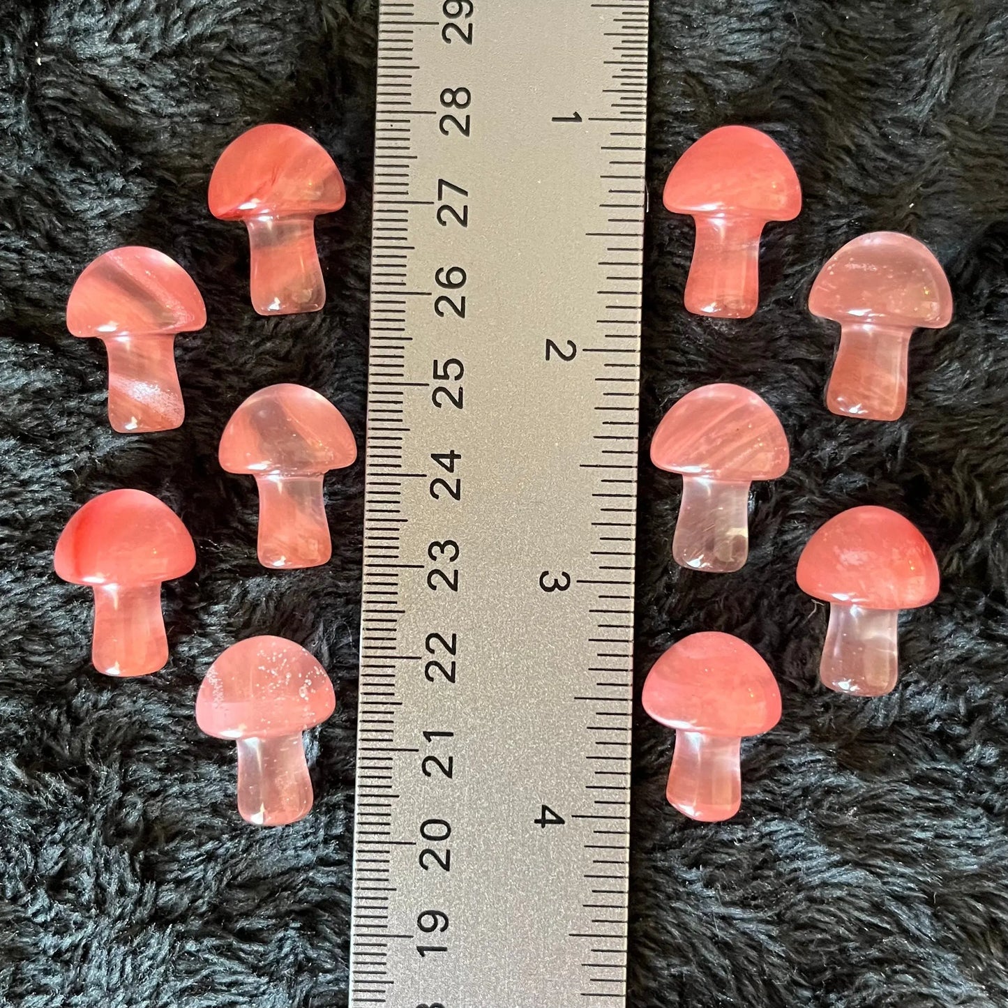 Cherry Carved Mushroom (Approx. 5/8”-3/4”) 0002 Shop Wholesale Crystals