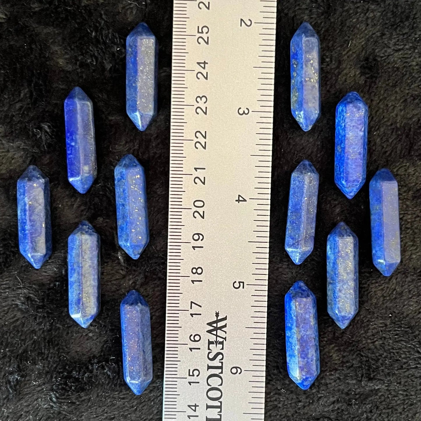 Lapis Lazuli Double Point (Approx. 1 1/8”) T-0001 Shop Wholesale Crystals