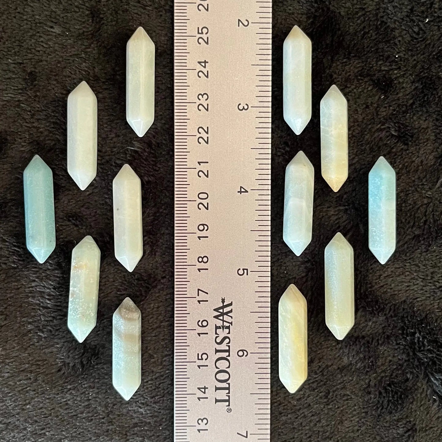 Amazonite Double Point (Approx. 1 1/8”) T-0007 Shop Wholesale Crystals