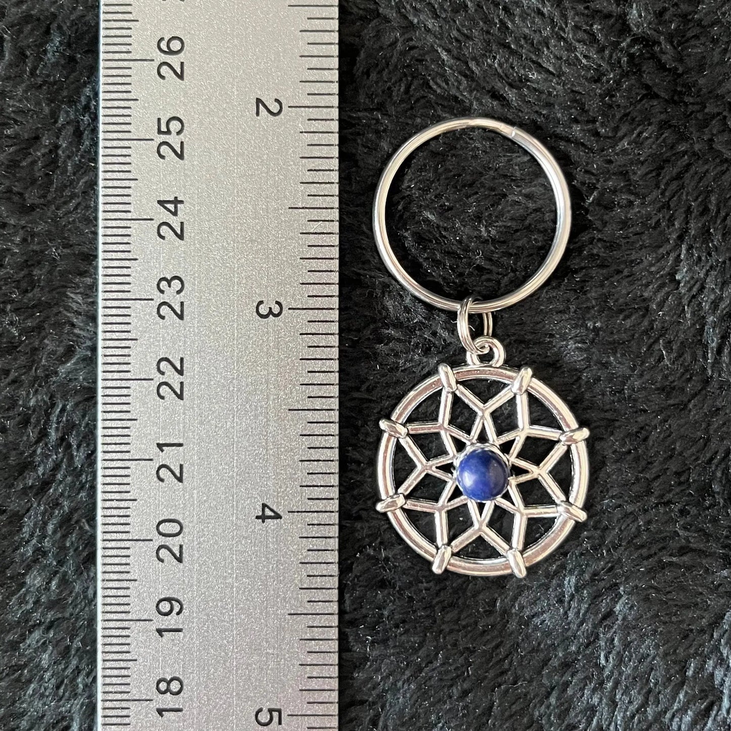 Lapis Lazuli Dream Catcher Keychain 0308 Shop Wholesale Crystals