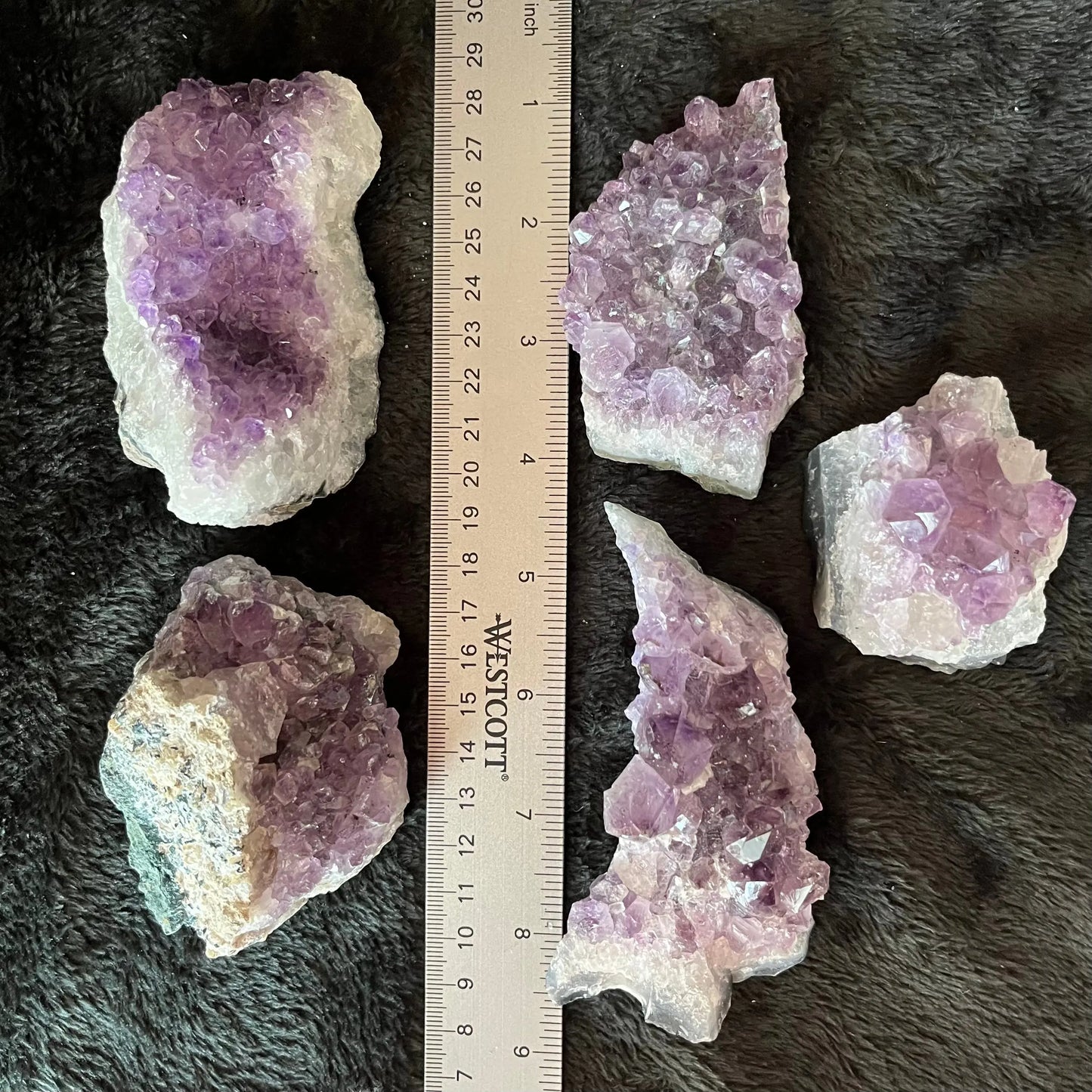 Amethyst Crystal Cluster, 1 pound lot, WC-0022 - Shop Wholesale Crystals