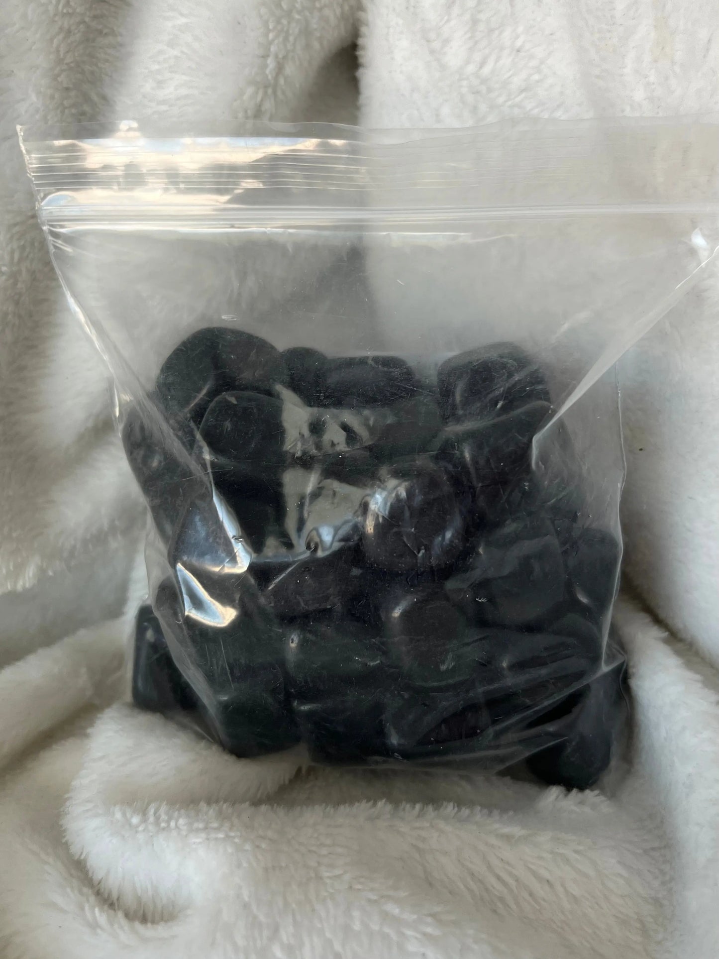 Black Obsidian Tumbled Stone, 1 Pound Bag WT-0098 - Shop Wholesale Crystals