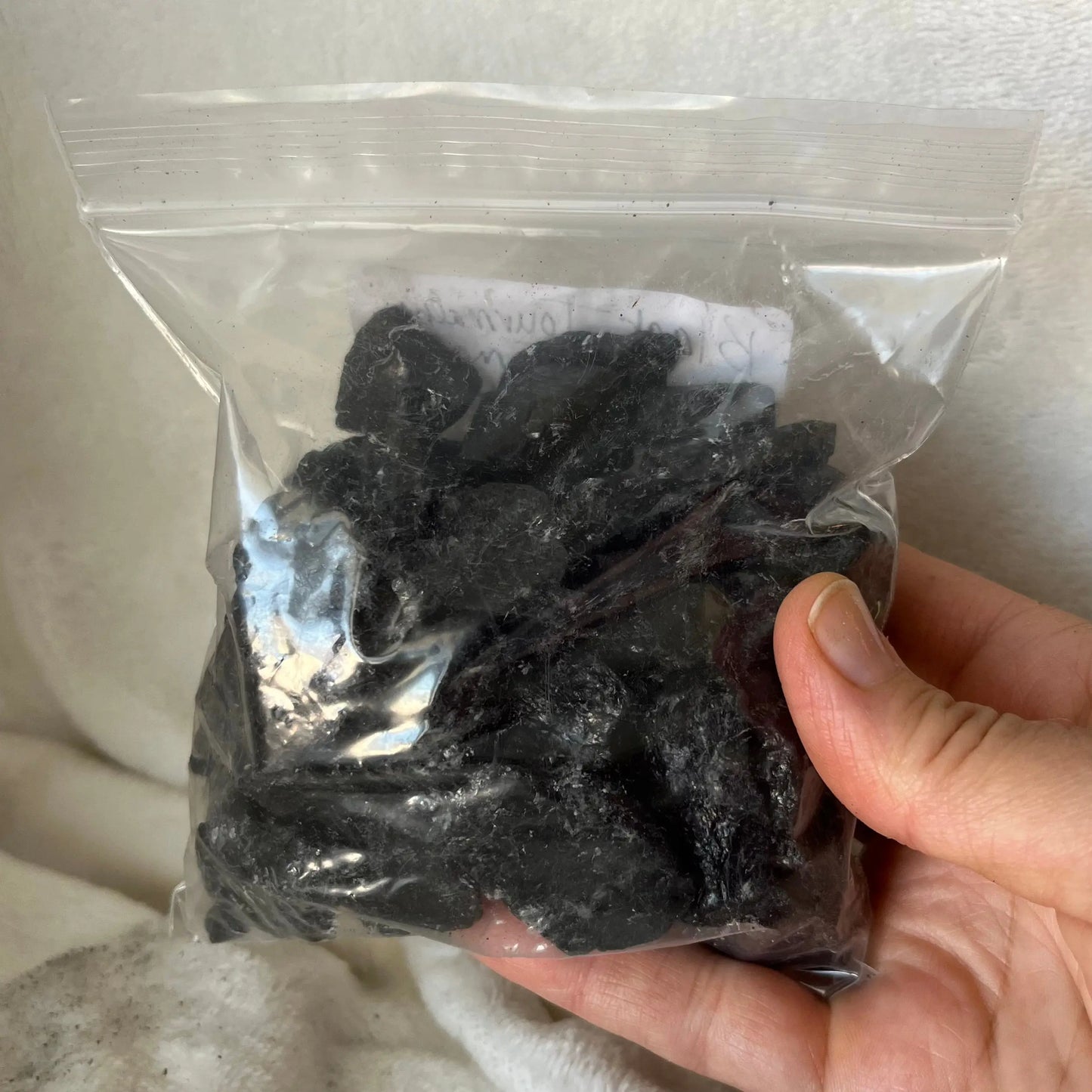 Black Tourmaline Chunks, Small, 1 Pound Lot WC-0027 - Shop Wholesale Crystals