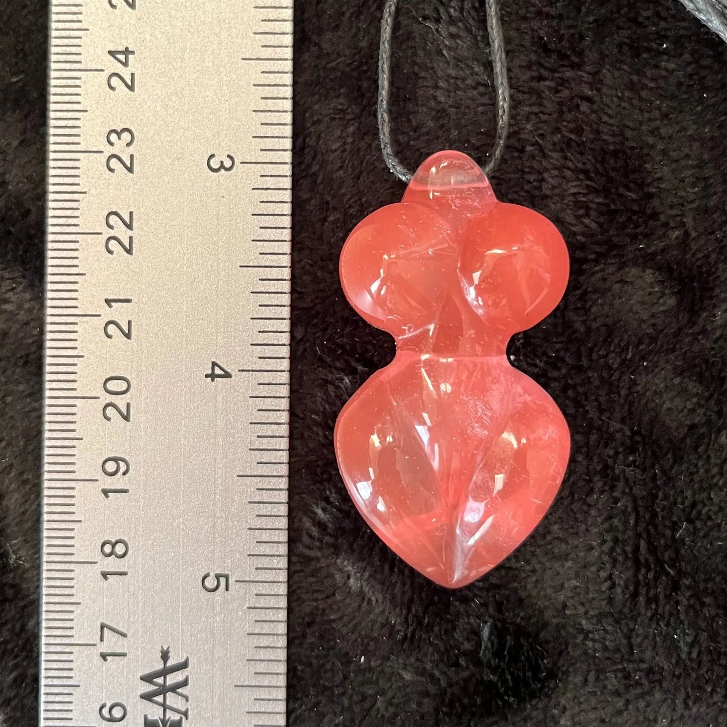 Cherry Quartz Goddess Necklace WN-0223 - Shop Wholesale Crystals
