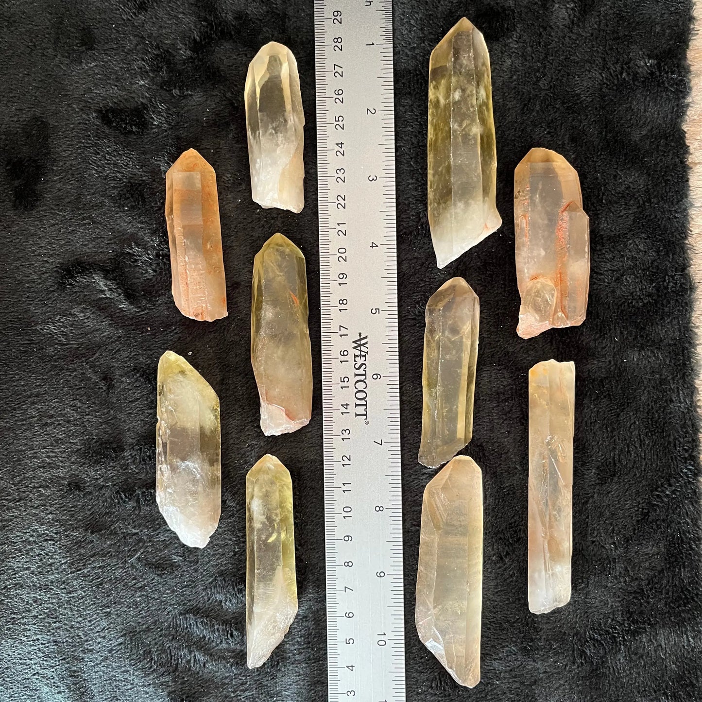 Citrine Crystal Point, Natural, Medium, 1 pound lot, WC-0015 - Shop Wholesale Crystals