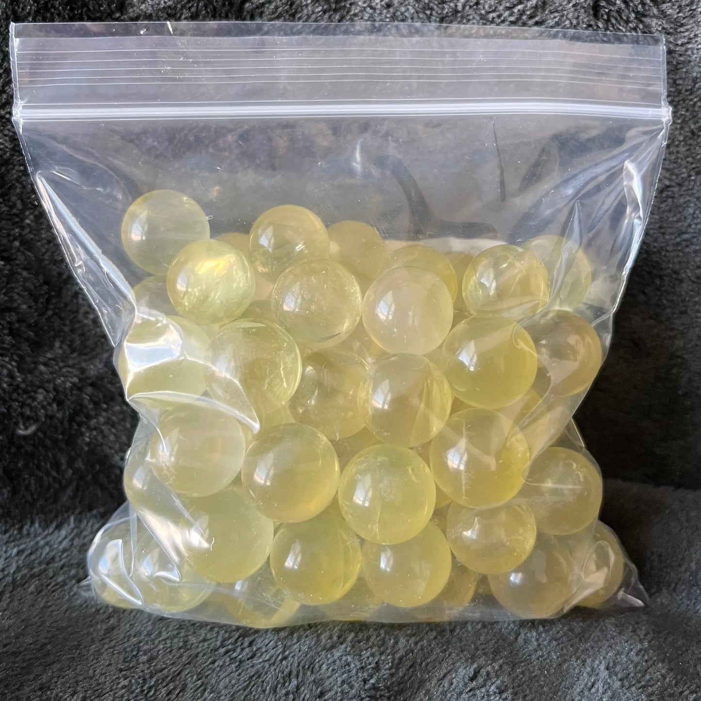 Citrine Spheres, 1 Pound Bag (Approx. 12-18mm) WB-0027 - Shop Wholesale Crystals