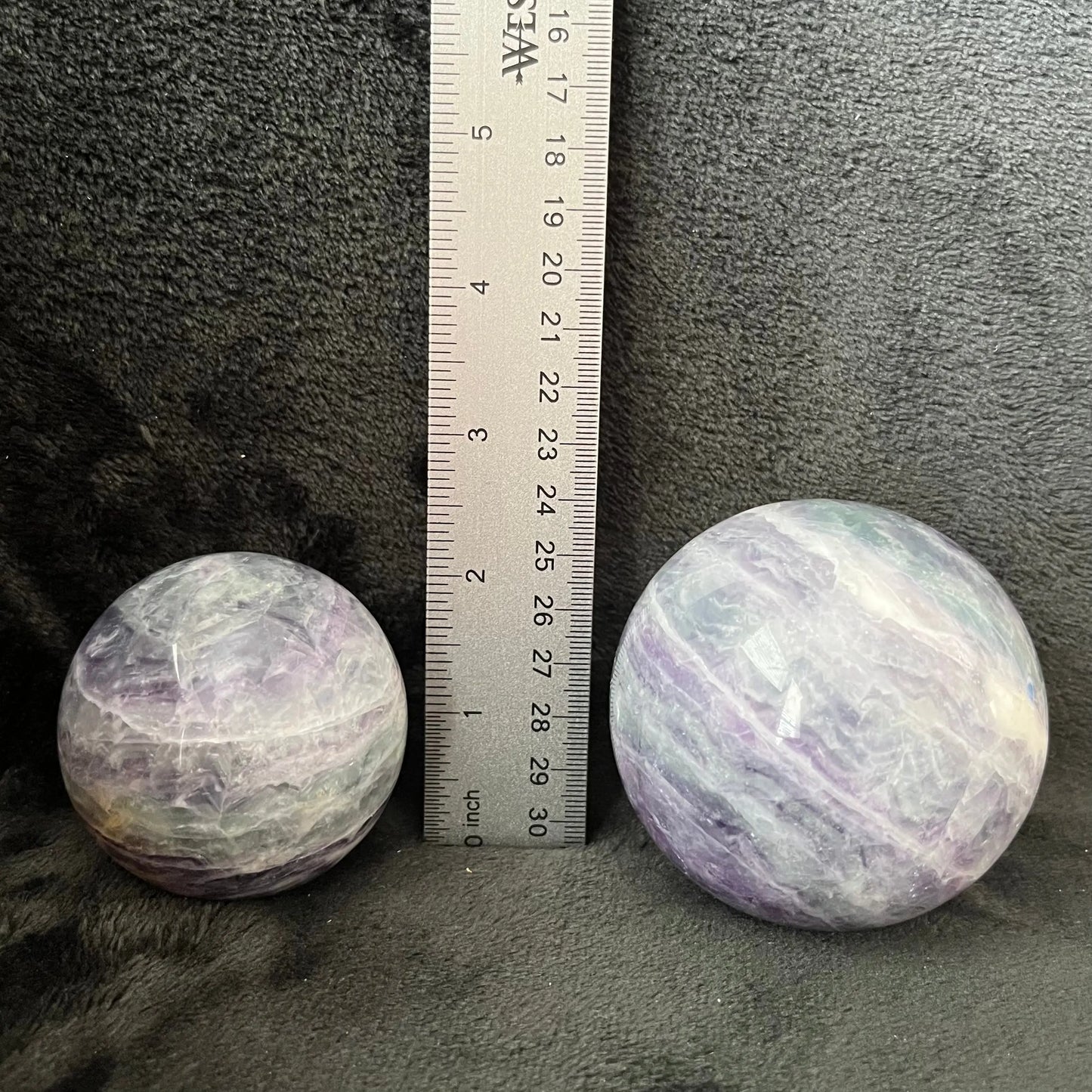 Fluorite Spheres, 1 Pound Lot (Approx. 60-85mm) WB-0010 - Shop Wholesale Crystals