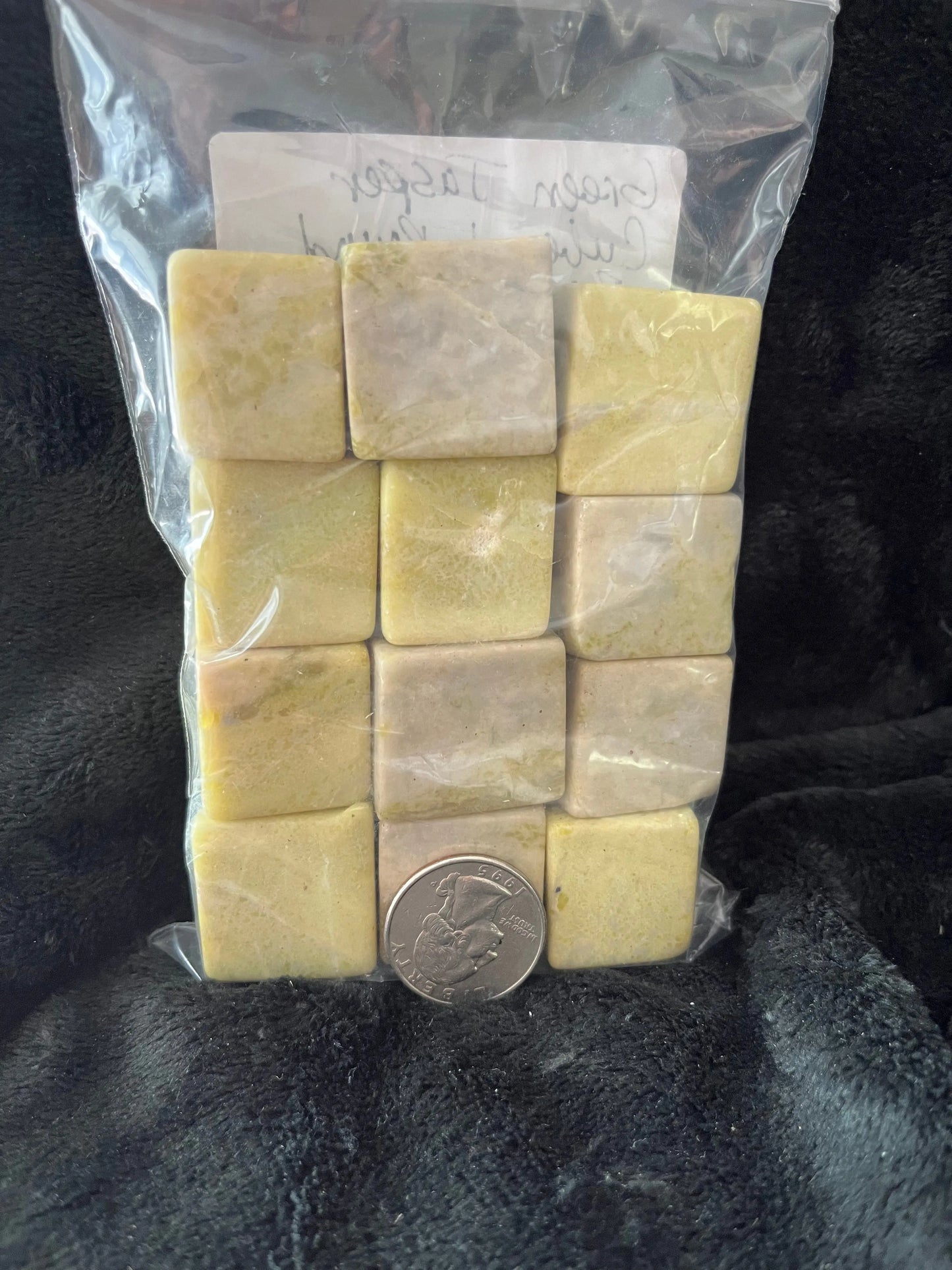 Green Jasper Tumble Stone Cubes, 1 Pound Bag WT-0007 - Shop Wholesale Crystals