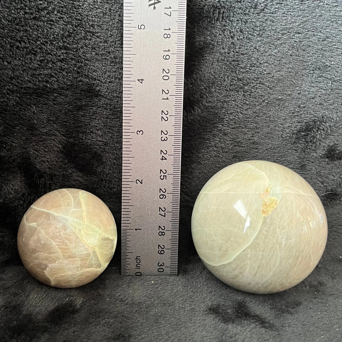 Green Moonstone Spheres, 1 Pound Lot (Approx. 50-65mm) WB-0013 - Shop Wholesale Crystals