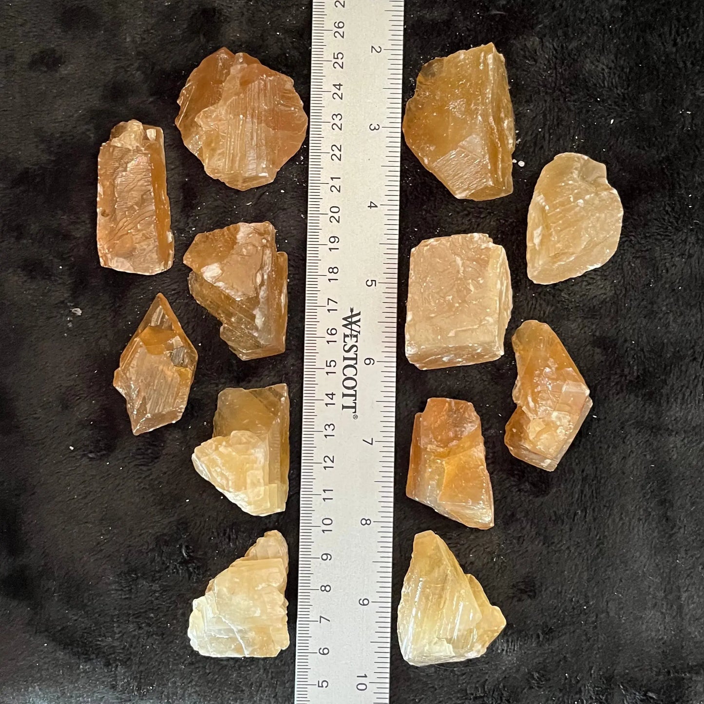 Honey Calcite Raw, (Approx. 1 1/2”-2”) 1 Pound WR-0002 - Shop Wholesale Crystals