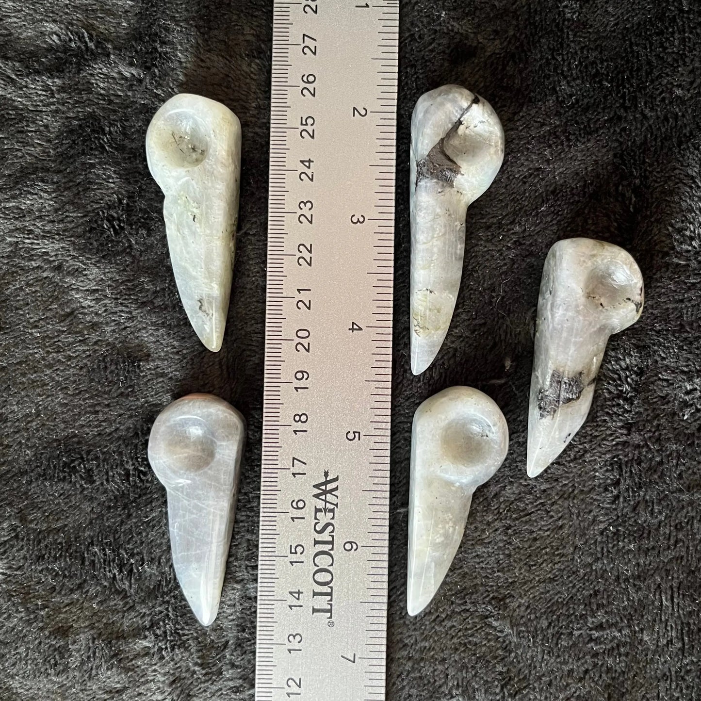 Labradorite Raven Skull WF-0015 - Shop Wholesale Crystals