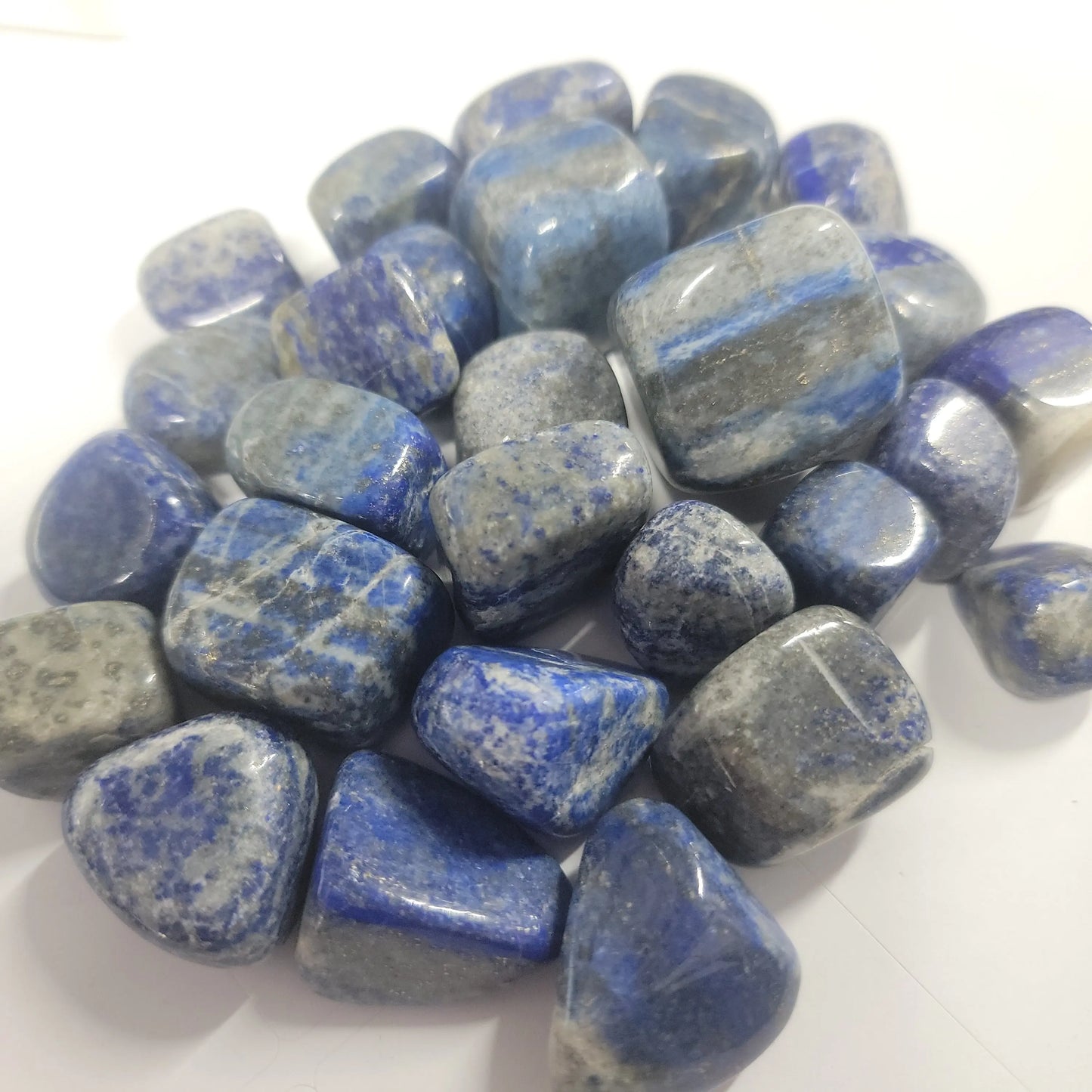 Lapis Lazuli Tumbled Stone, 1 Pound Bag (Approx. 20-25 mm) WT-0081-B - Shop Wholesale Crystals