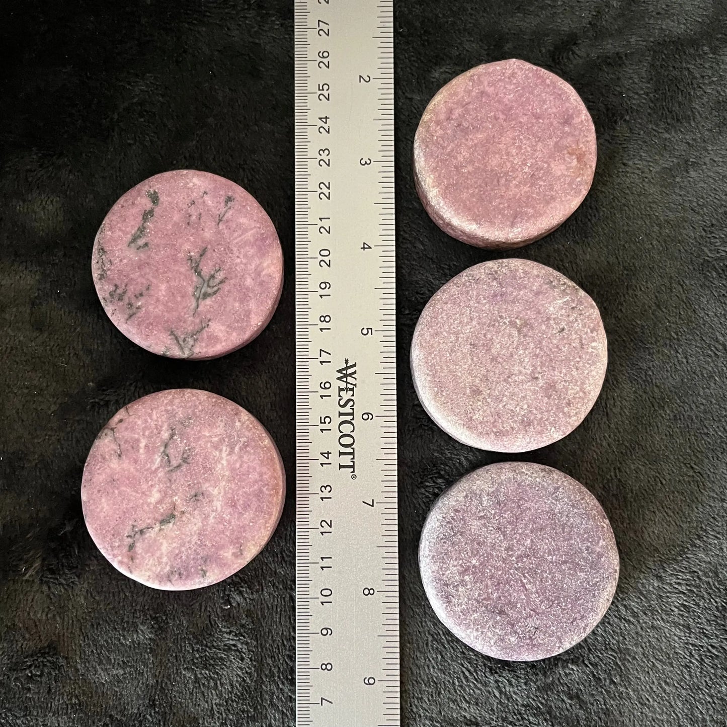 Lepidolite Disk, 1 Pound, WF-0013 - Shop Wholesale Crystals