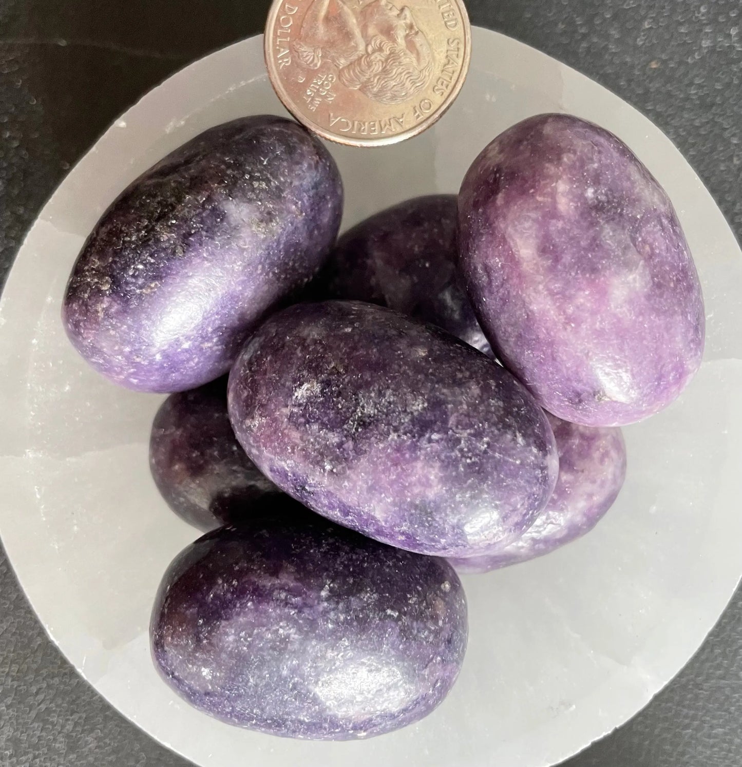Lepidolite Tumbled Stone, 1 Pound Bag (Approx. 20-25 mm) WT-0078-A - Shop Wholesale Crystals