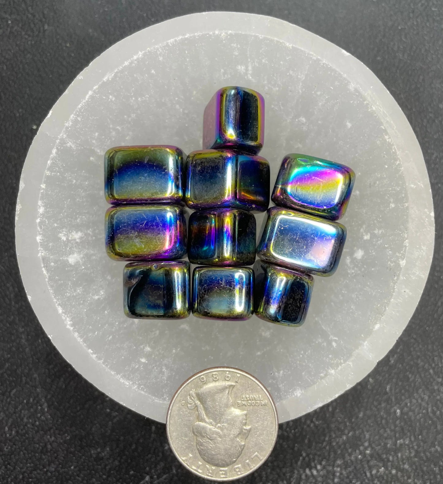 Magnet, Tanzin Aura, 1 Pound Bag (Approx. 20-25 mm) WT-0085 - Shop Wholesale Crystals