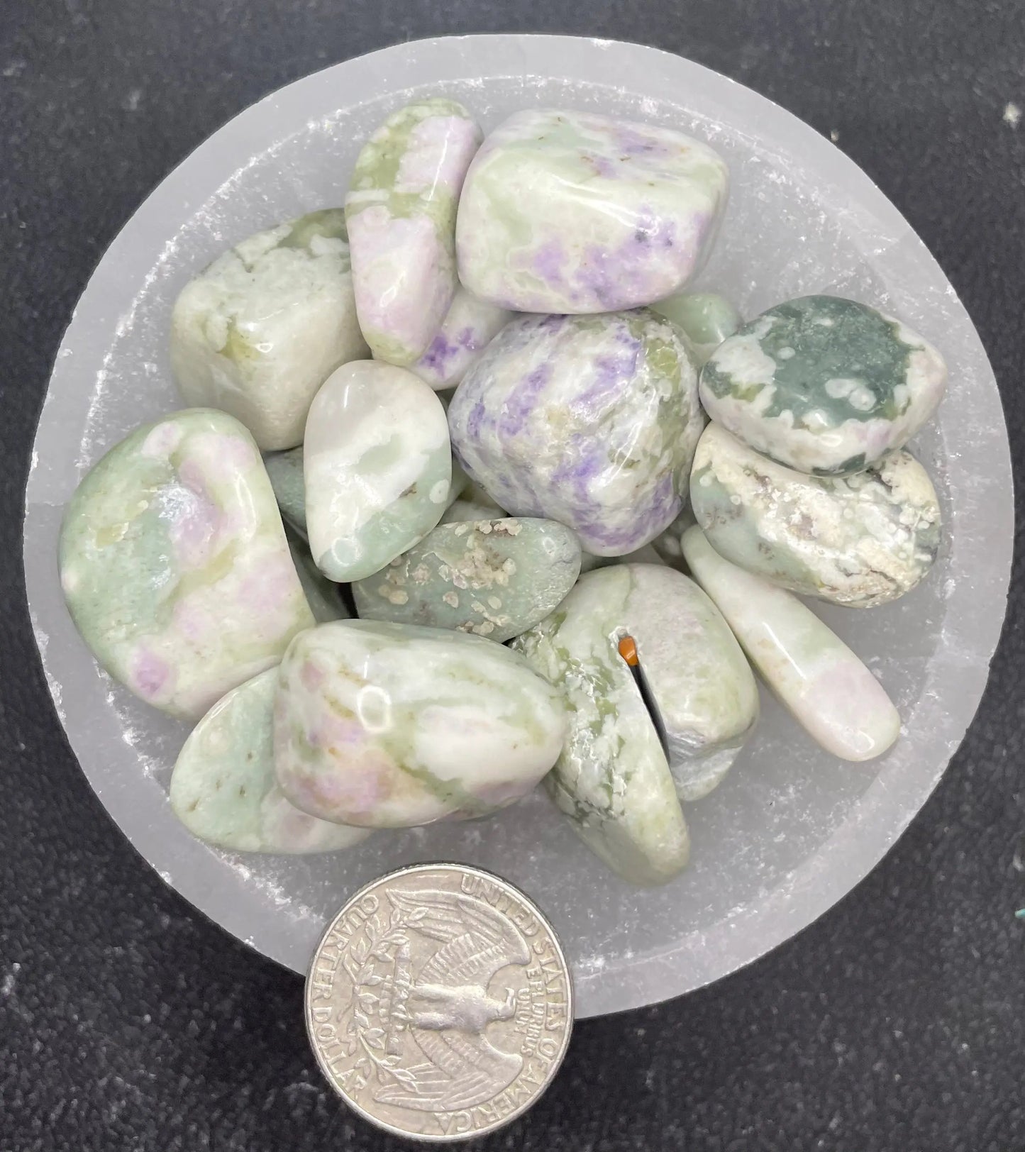 Peace Jade Tumbled Stone, 1 Pound Bag (Approx. 20-30 mm) WT-0101 - Shop Wholesale Crystals