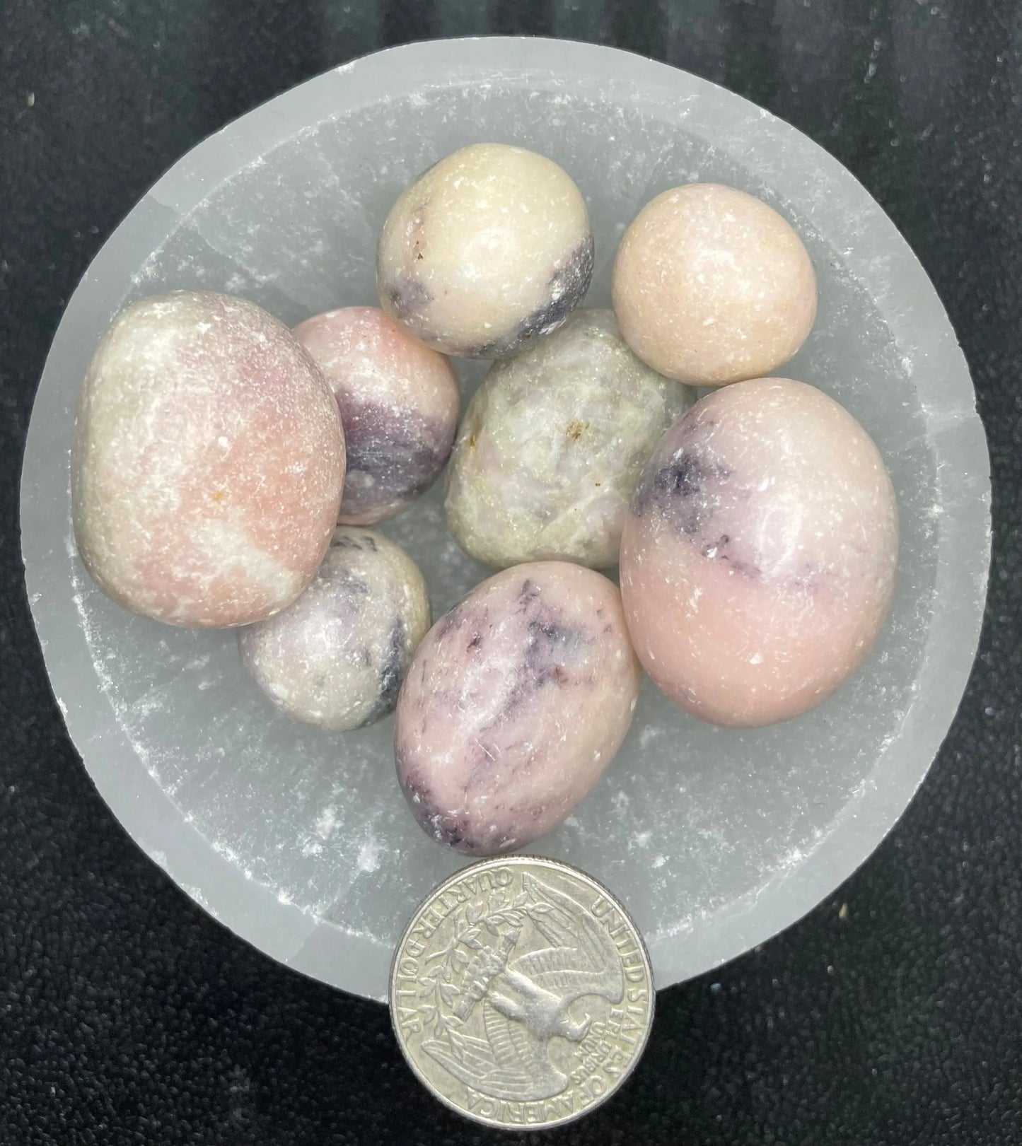 Pink Calcite Tumbled Stone, 1 Pound Bag (Approx. 20-35 mm) WT-0104 - Shop Wholesale Crystals