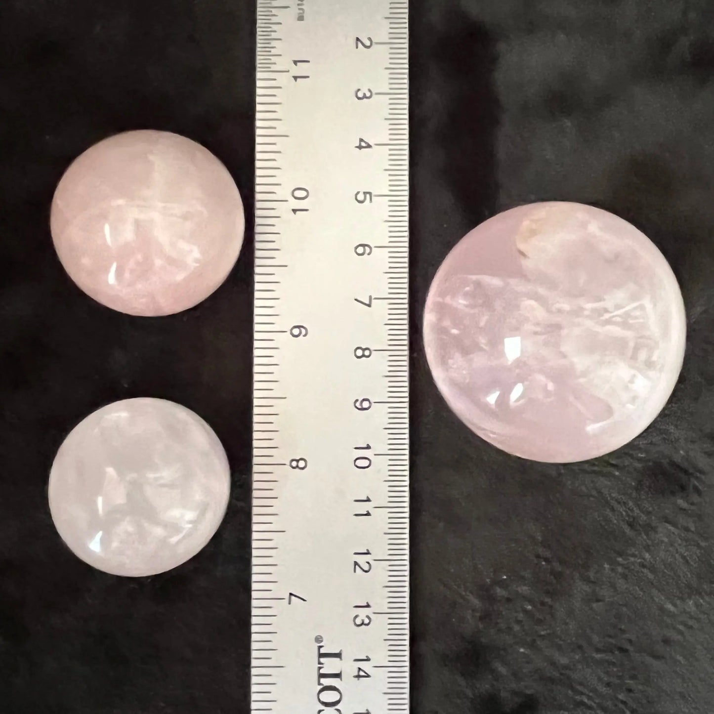 Rose Quartz Spheres, 1 Pound Lot (Approx. 30-45mm) WB-0007 - Shop Wholesale Crystals