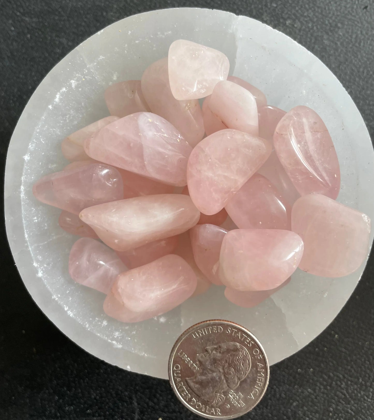 Rose Quartz Tumbled Stone, 1 Pound Bag (Approx. 20-30 mm) WT-0122-A - Shop Wholesale Crystals