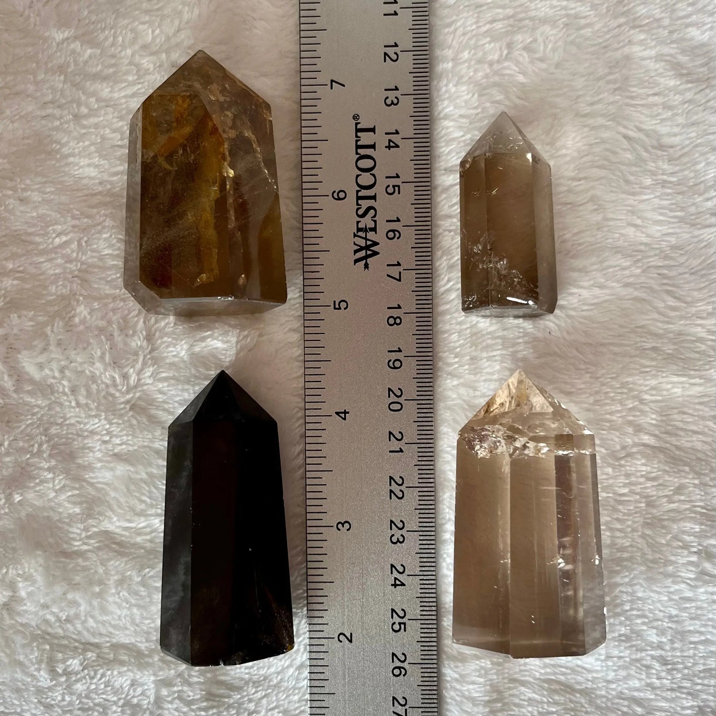 Smoky Quartz Obelisk, 1 pound, WO-0003 - Shop Wholesale Crystals