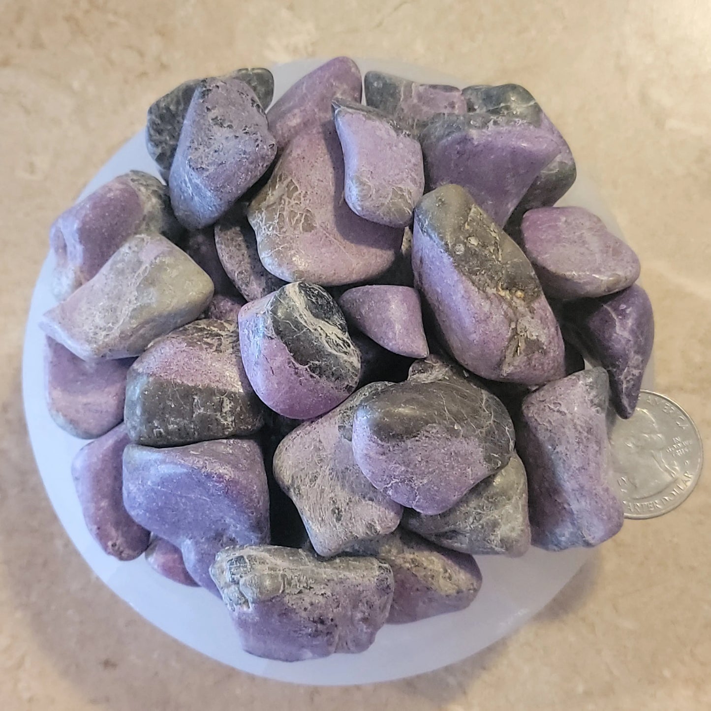 Stictite Tumbled Stone, 1 Pound Bag (Approx. 20-30 mm) WT-0137 - Shop Wholesale Crystals