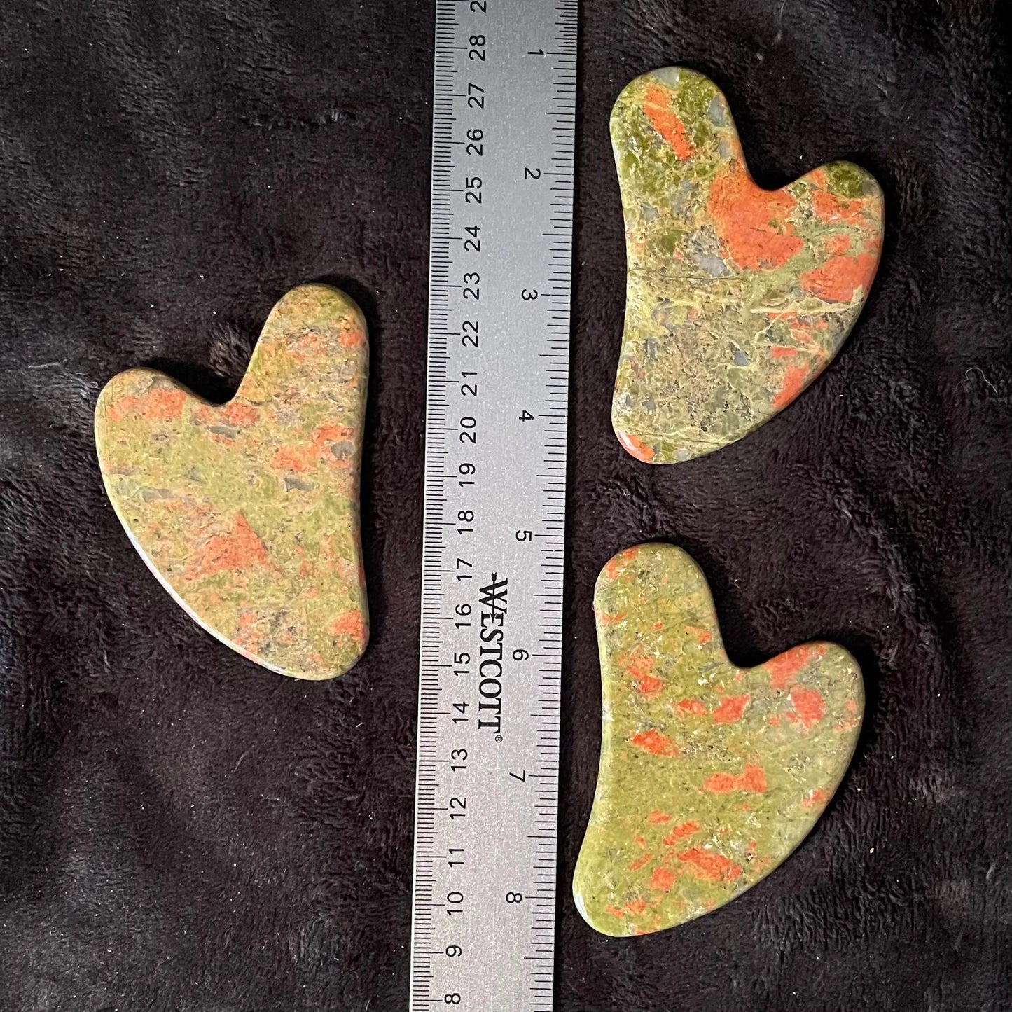 Unakite Jasper Self Care Gua Sha Stone 1047 Shop Wholesale Crystals