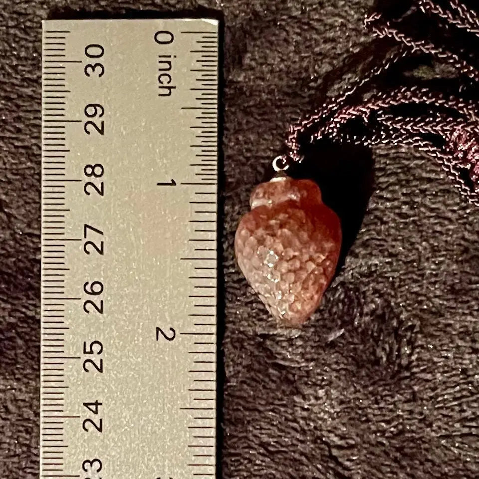 Strawberry Quartz Strawberry Necklace NCK-2871 Shop Wholesale Crystals