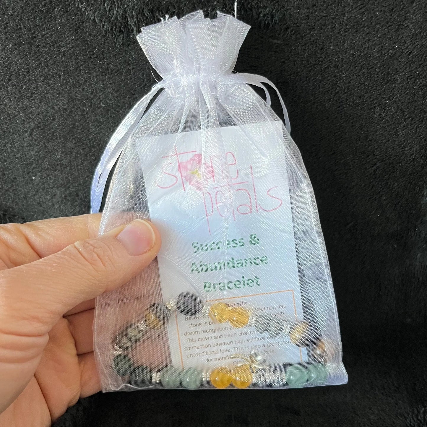 Success and Abundance Bracelet, Handmade BRC-0006 Shop Wholesale Crystals