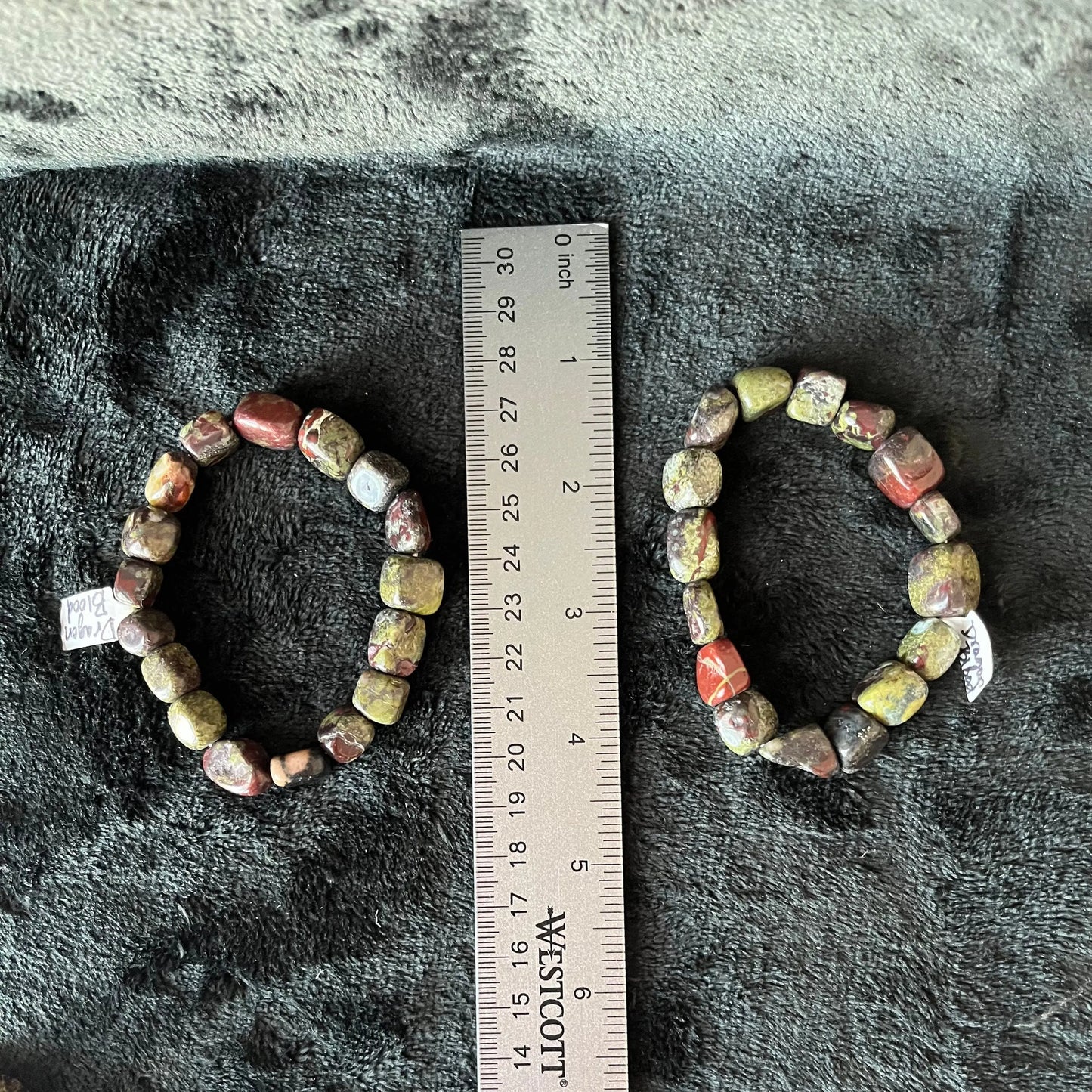 Dragons Blood Jasper Chunky Pebble Bracelet BRC-0058 Shop Wholesale Crystals