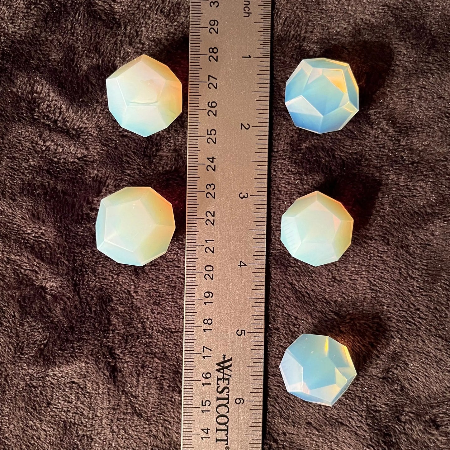 Opalite Dodecahedron, Sacred Geometry (Approx. 23mm-25mm) 1666 Shop Wholesale Crystals