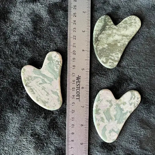 Peace Jade Self Care Stone, Gua Sha 1037 Shop Wholesale Crystals